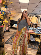 Patchwork Secret Admirer Pants