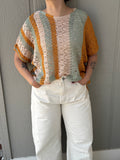 Multi Stripe Sweater Top