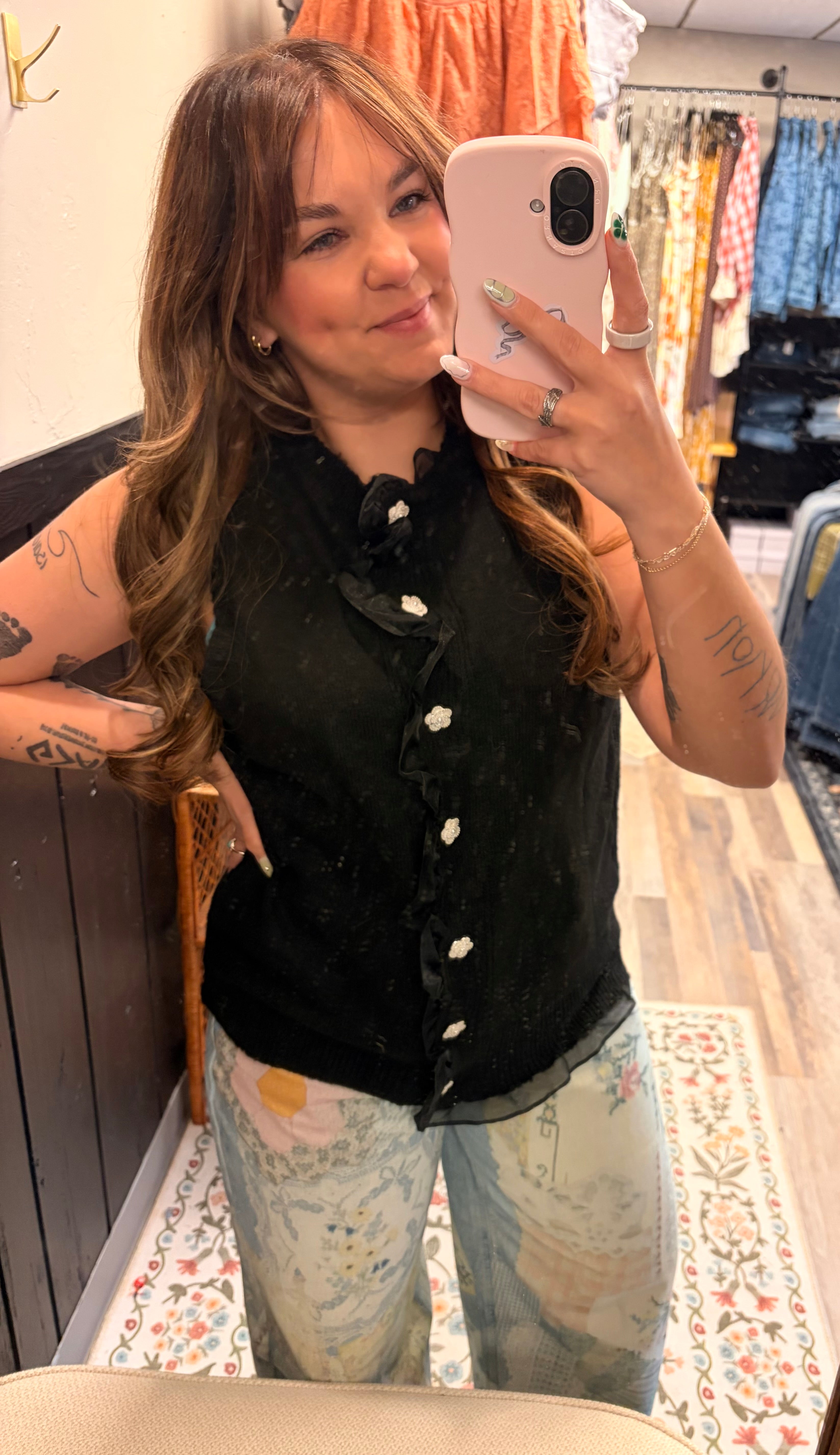 Bloom Knit Reversible Top