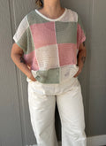 Pastel Checkered Top