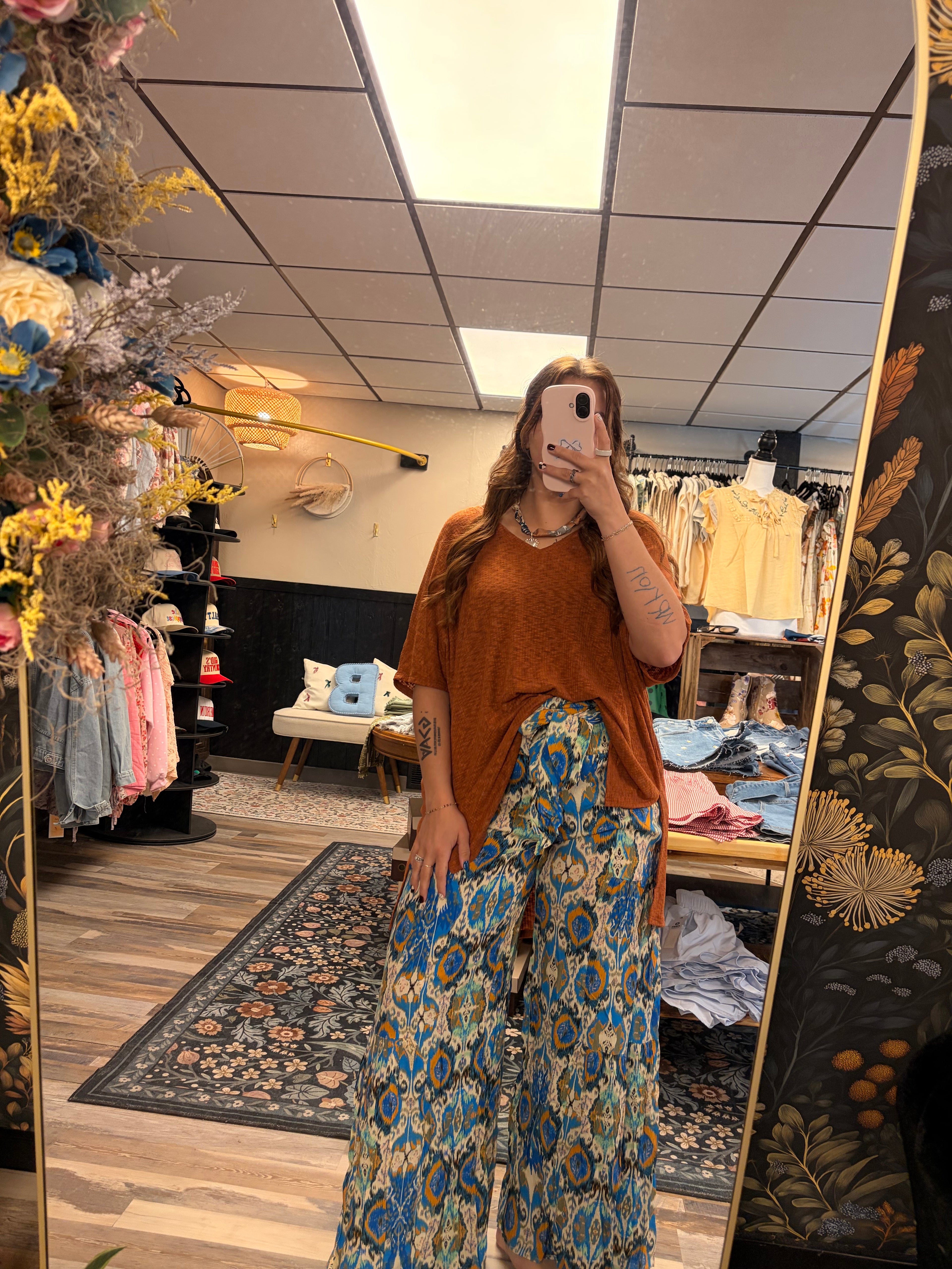 Blue Secret Admirer Pants