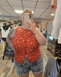 Western Print Vest