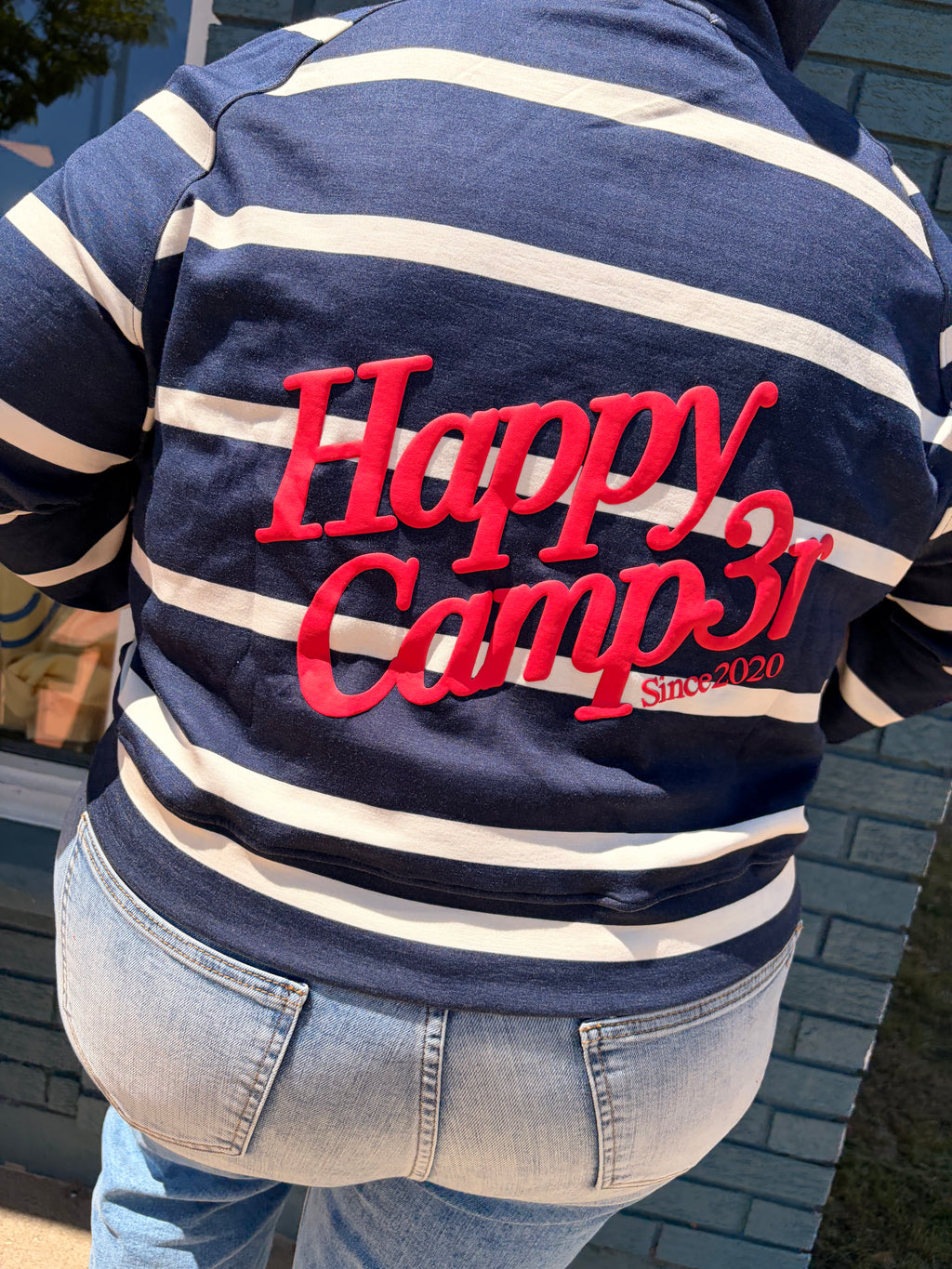 Navy Scuba Happy Camp3r Half Zip