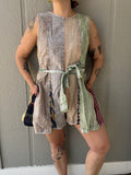 Boho Patchwork Romper