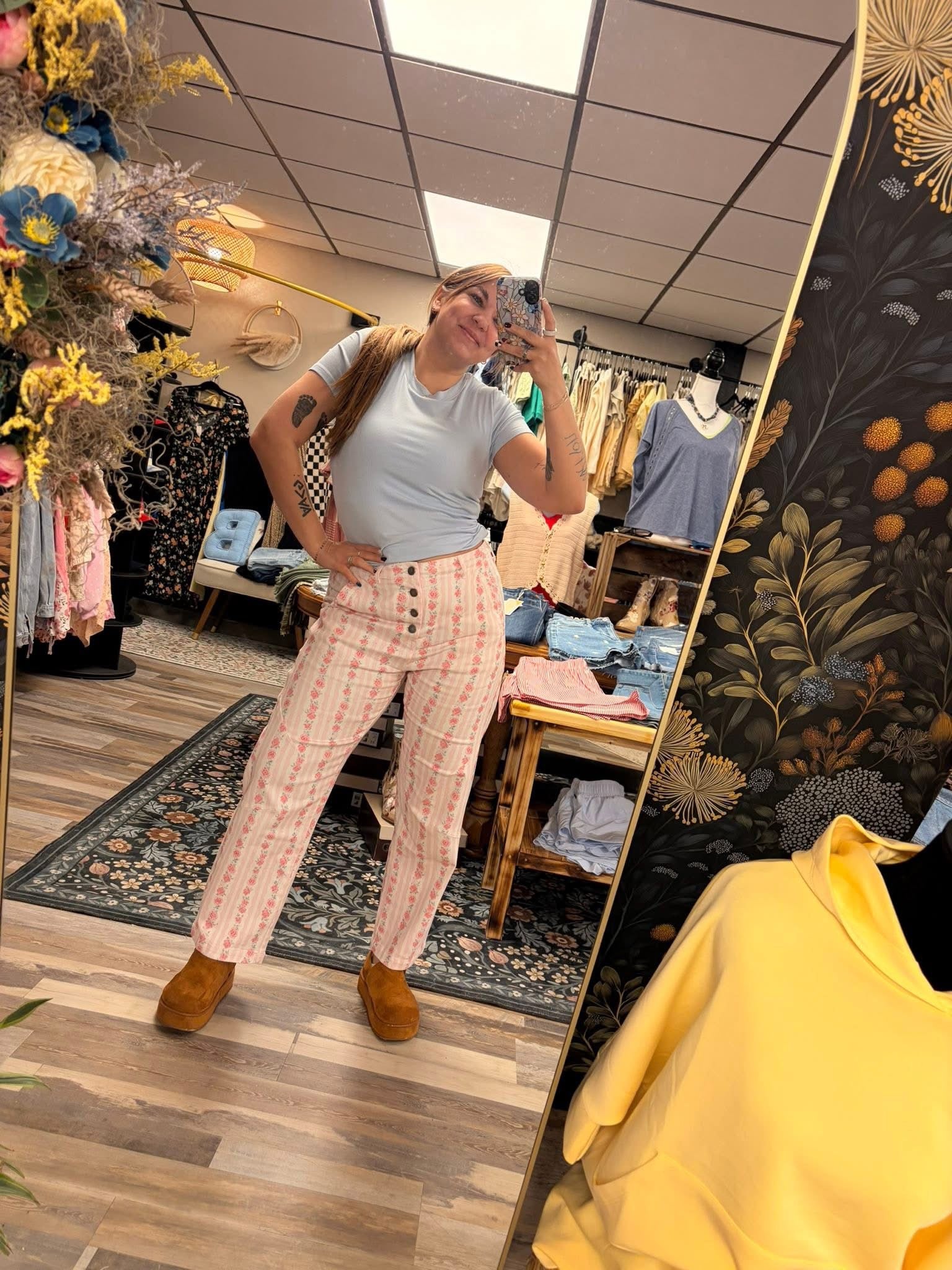 Floral Pants