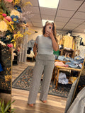 Checkered Boxer Pants