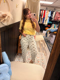 Brown Polka Dot Pants